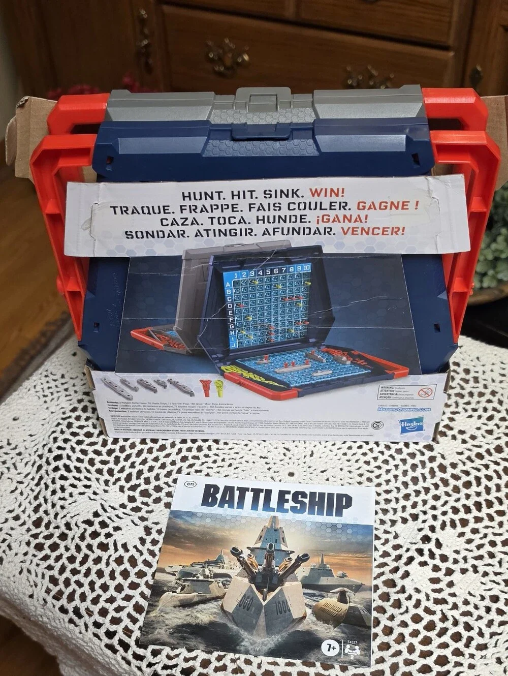Hasbro battleship board